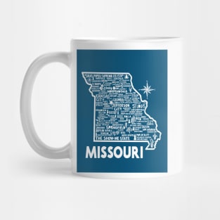 Missouri Map Mug